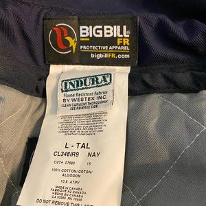 Flame resistant coat and bibs insulation zip out